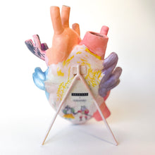 Load image into Gallery viewer, YiMiao Shih Limited Edition Handpainted Heart Sculpture