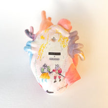 Load image into Gallery viewer, YiMiao Shih Limited Edition Handpainted Heart Sculpture