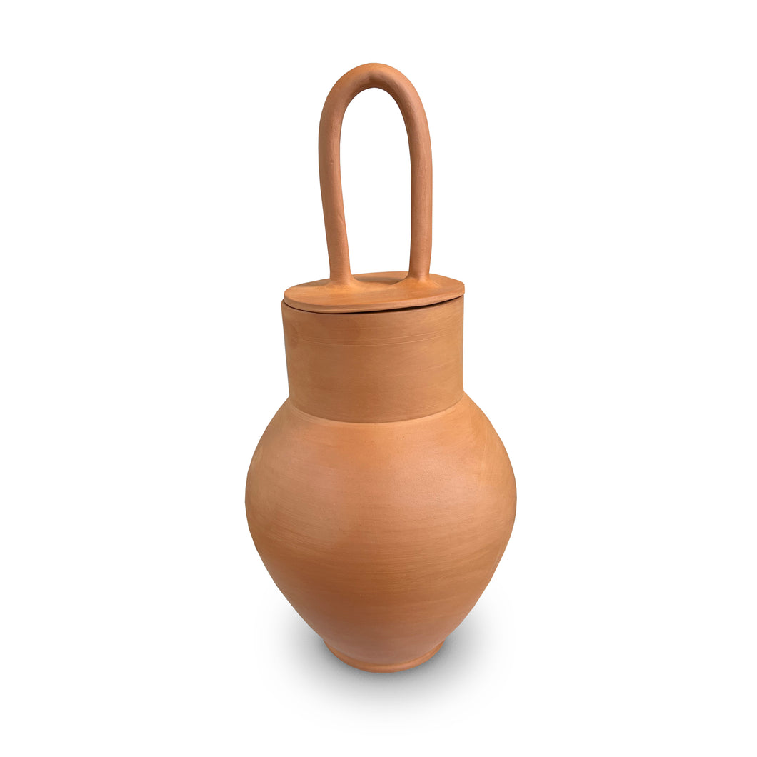 Terracotta Lid Jar