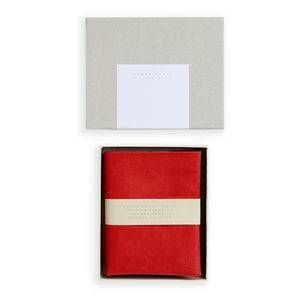 Carre Royal Red Large Canvas Wallet