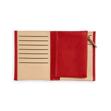 Load image into Gallery viewer, Carre Royal Red Large Canvas Wallet