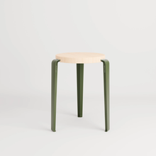 Load image into Gallery viewer, Tiptoe Lou Stool Wood