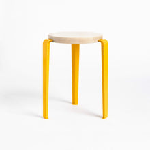 Load image into Gallery viewer, Tiptoe Lou Stool Wood