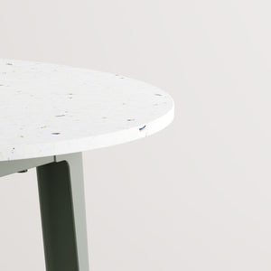 TIPTOE New Modern Round Table | Recycled Plastic