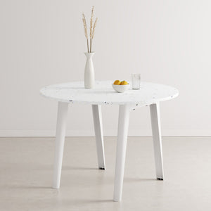 TIPTOE New Modern Round Table | Recycled Plastic