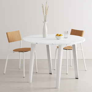 TIPTOE New Modern Round Table | Recycled Plastic