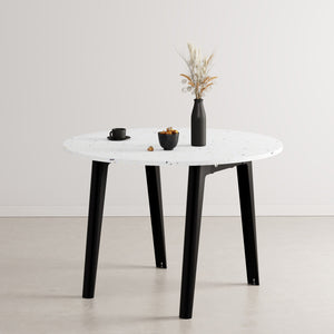 TIPTOE New Modern Round Table | Recycled Plastic