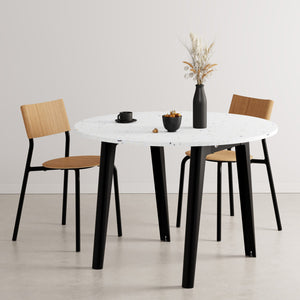 Tiptoe New Modern Round Table | Recycled Plastic