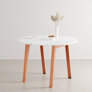 TIPTOE New Modern Round Table | Recycled Plastic