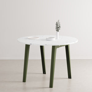 TIPTOE New Modern Round Table | Recycled Plastic