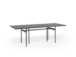 Nude Black Dining Table 220 cm