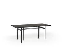Load image into Gallery viewer, Nude Black Dining Table 180 cm