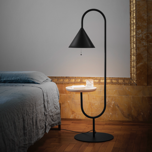 Ozz Bedside Table And Lamp