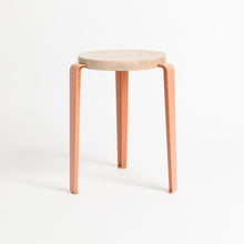 Load image into Gallery viewer, Tiptoe Lou Stool Wood