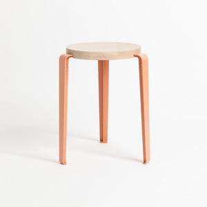 Tiptoe Lou Stool Wood