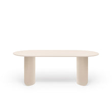 Load image into Gallery viewer, Monotone Plateau Oval Dining Table