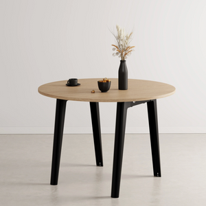 TIPTOE New Modern Round Table | Eco-certified Wood