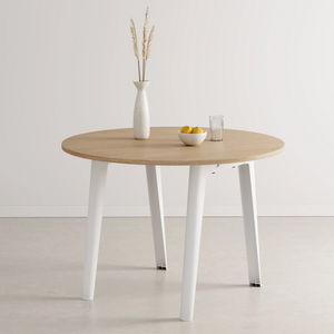 TIPTOE New Modern Round Table | Eco-certified Wood