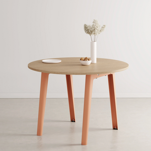 TIPTOE New Modern Round Table | Eco-certified Wood