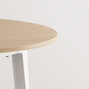 TIPTOE New Modern Round Table | Eco-certified Wood