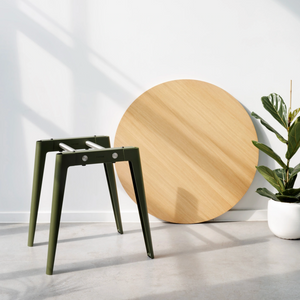 TIPTOE New Modern Round Table | Eco-certified Wood