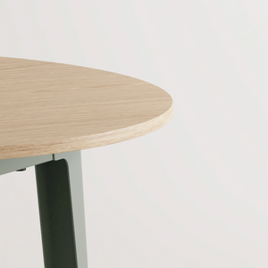 TIPTOE New Modern Round Table | Eco-certified Wood