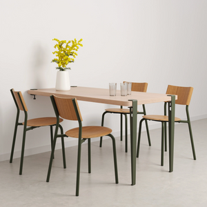 Tiptoe New Modern Wall-mounted Dining Table | Eco-certified Wood