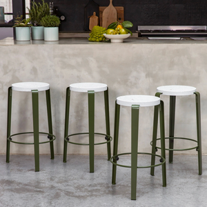 Tiptoe Lou Bar Stool Venezia | Recycled Plastic
