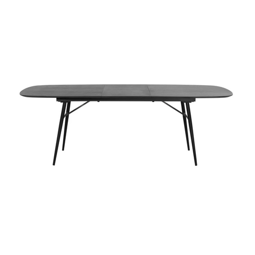 Italo Black Extending Dining Table
