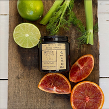 Load image into Gallery viewer, Lime Zest, Fennel &amp; Blood Orange Soy Wax Candle (500 ml)