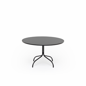 Friday Black Dining Table Round