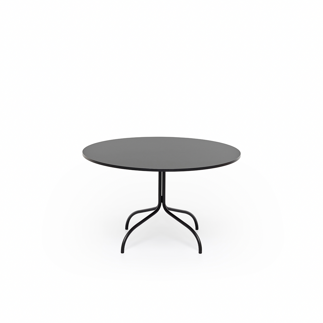 Friday Black Dining Table Round