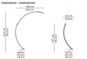 Kyudo Floor Lamp