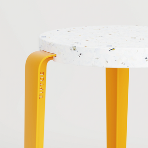 TIPTOE Lou Stool Recycled Plastic Venezia