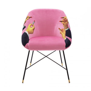 Toiletpaper Padded Chair Lipsticks