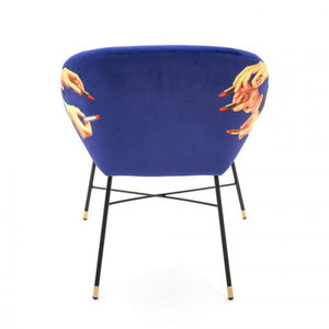 Toiletpaper Padded Chair Lipsticks