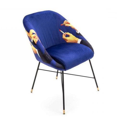 Toiletpaper Padded Chair Lipsticks