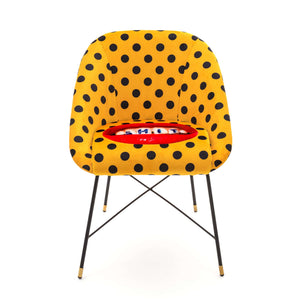 Toiletpaper Padded Chair Polka Dots