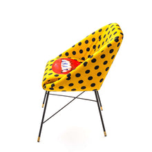 Load image into Gallery viewer, Toiletpaper Padded Chair Polka Dots