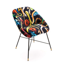 Load image into Gallery viewer, Toiletpaper Padded Chair Snakes