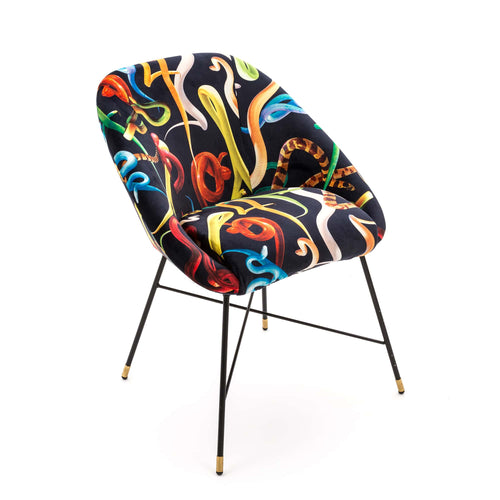 Toiletpaper Padded Chair Snakes
