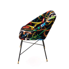 Load image into Gallery viewer, Toiletpaper Padded Chair Snakes