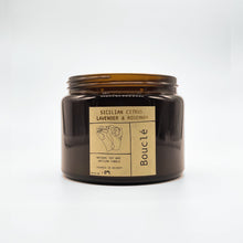 Load image into Gallery viewer, Sicilian Citrus, Lavender &amp; Rosemary Soy Wax Candle (500ml)