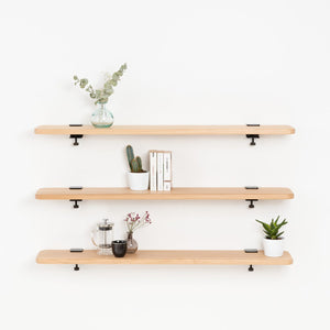 Solid Oak Bookshelf by Tiptoe | 4 Sizes