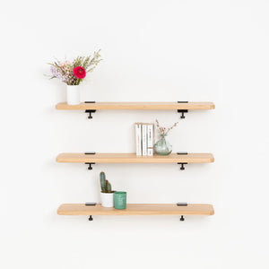 Solid Oak Bookshelf by Tiptoe | 4 Sizes