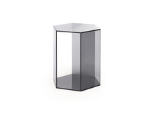 Load image into Gallery viewer, Hexagon Grey Small Side Table