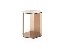 Load image into Gallery viewer, Hexagon Bronze Small Side Table