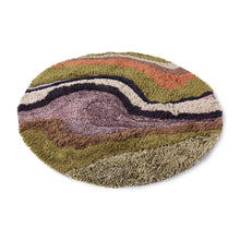 Load image into Gallery viewer, HKliving Round Gradient Tufted Rug