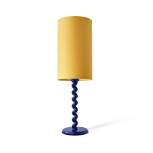 Load image into Gallery viewer, Twister Table Lamp Yellow Shade - Ex-Display