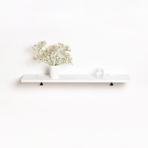 White Venezia Recycled Plastic Shelf Top by Tiptoe | 2 Sizes